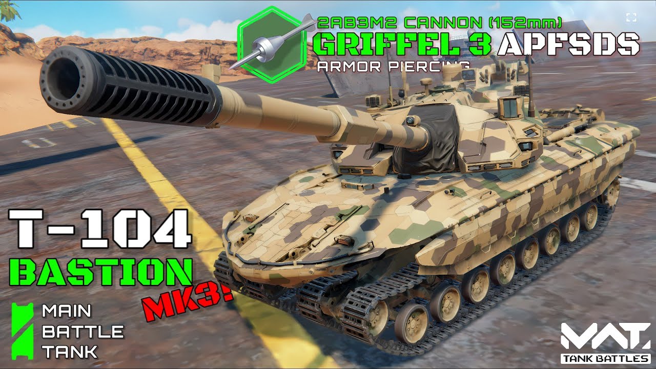 T104 Bastion NEW MBT With Its Full Potential (Max MK3) Quick View & Gameplay | MWT Tank Battles