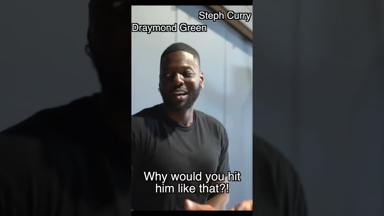 After Draymond Green hit Jordan Poole | #shorts #comedyskit
