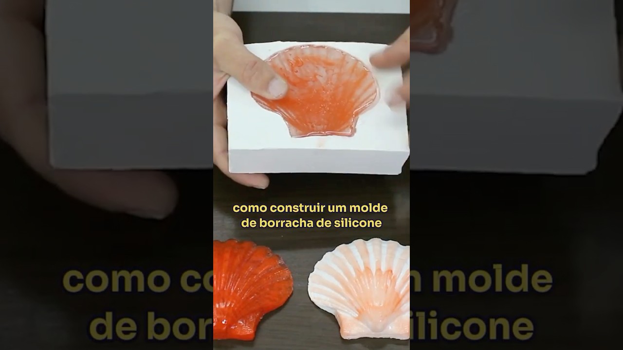 Como Fazer Moldes de Silicone para Artesanato | Passo a Passo F&aacute;cil  #arteemresina #diy  #resineira