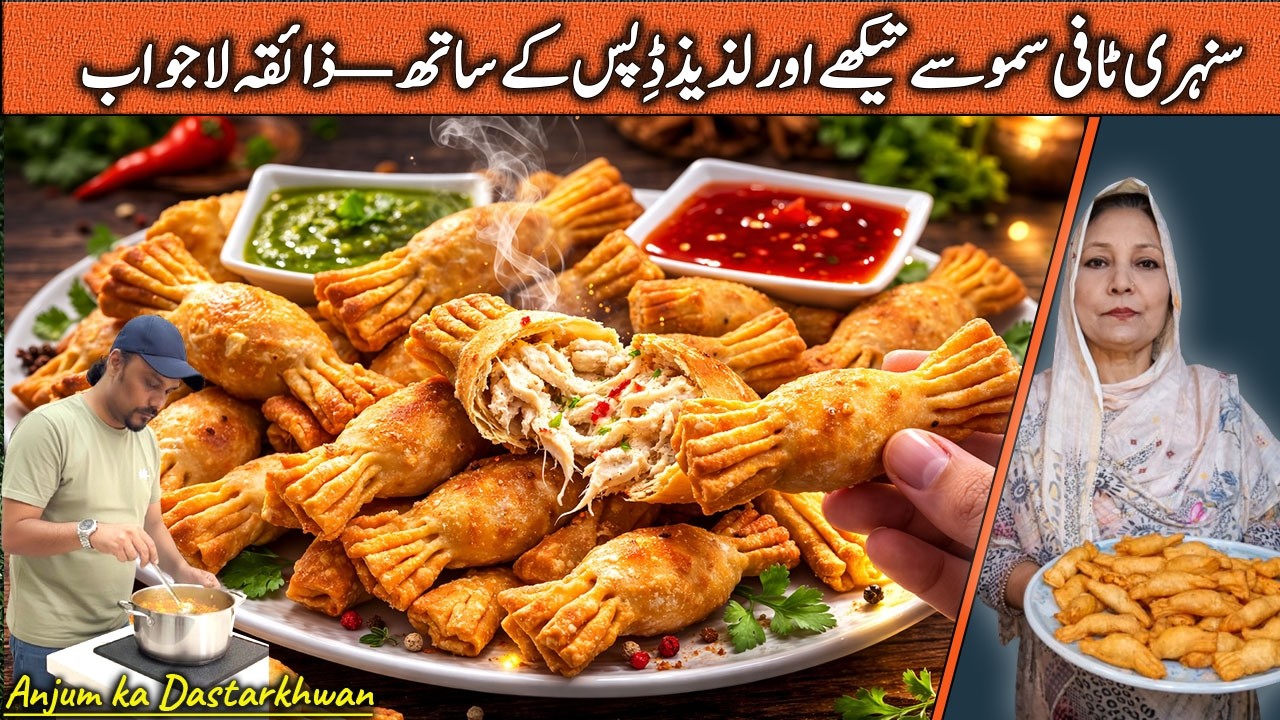 Perfect Toffee Samosa Recipe | Crispy Make Ahead Snack for Lunch Box