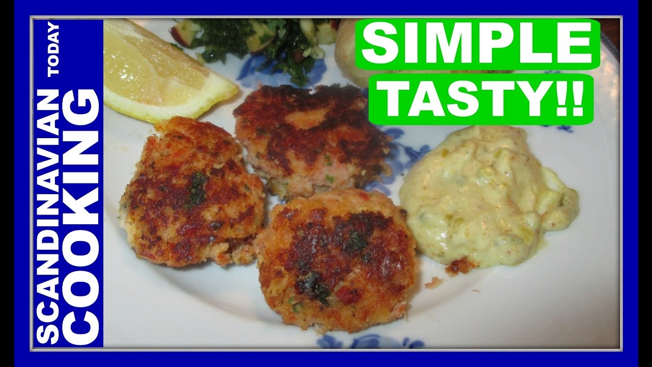 How To Make A Typical Danish Fish Cake 🍳 Fiskefrikadeller