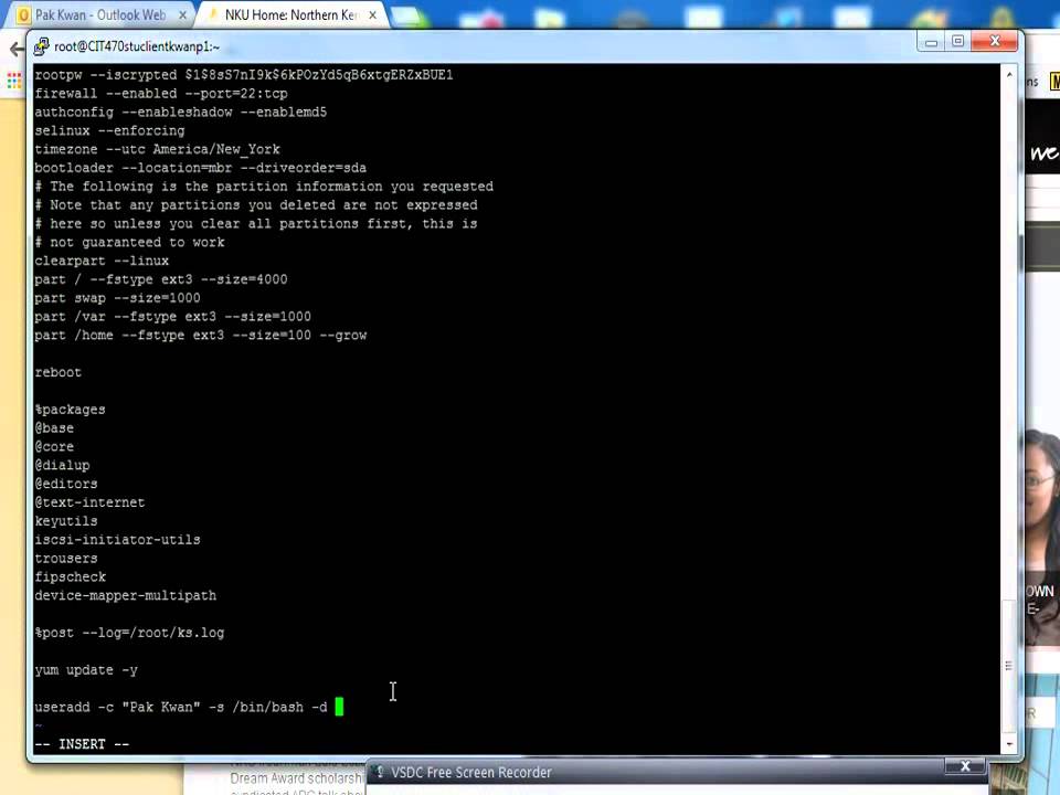 create ks config file from anaconda ks