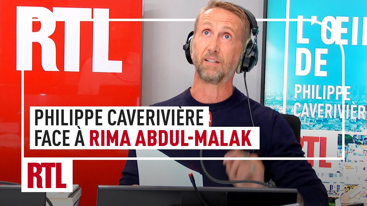 Philippe Caverivière face à Rima Abdul Malak, ministre de la culture