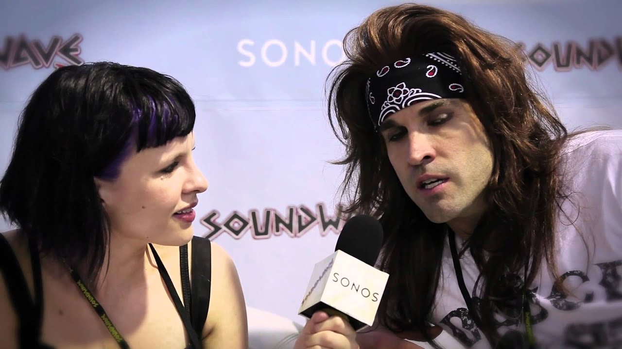 Soundwave TV: Satchel & Lexxi (Steel Panther) Interview Part #1 [HD]