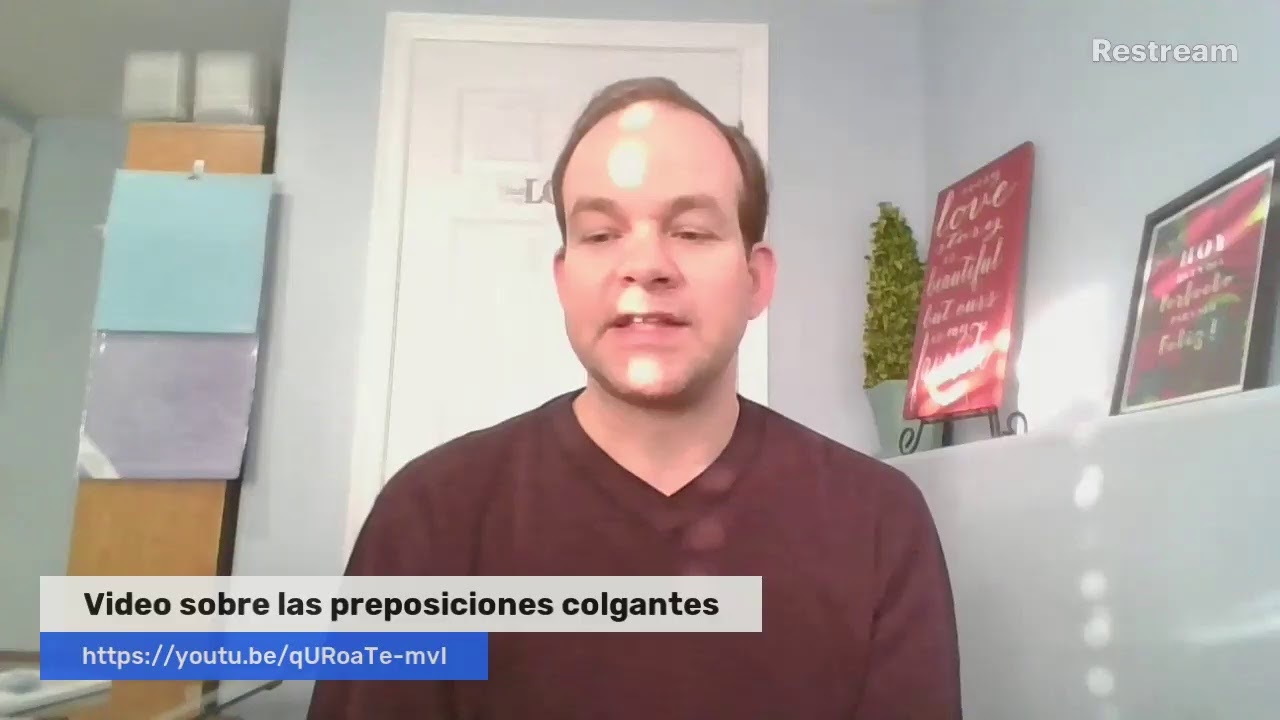 Concurso: preposiciones al final de las frases