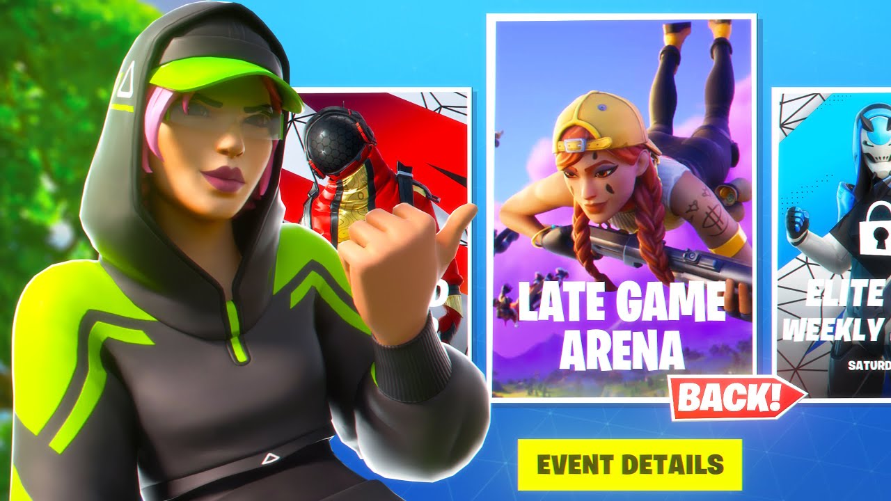 LATE GAME ARENA ist ZURÜCK in FORTNITE CHAPTER 4! 😍