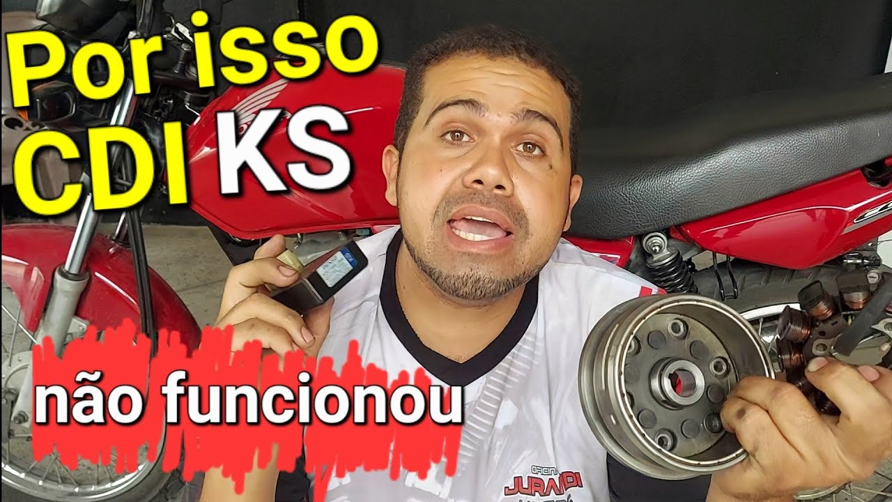 Entenda porque o CDI da moto a pedal n&atilde;o funcionou na partida el&eacute;trica da minha moto