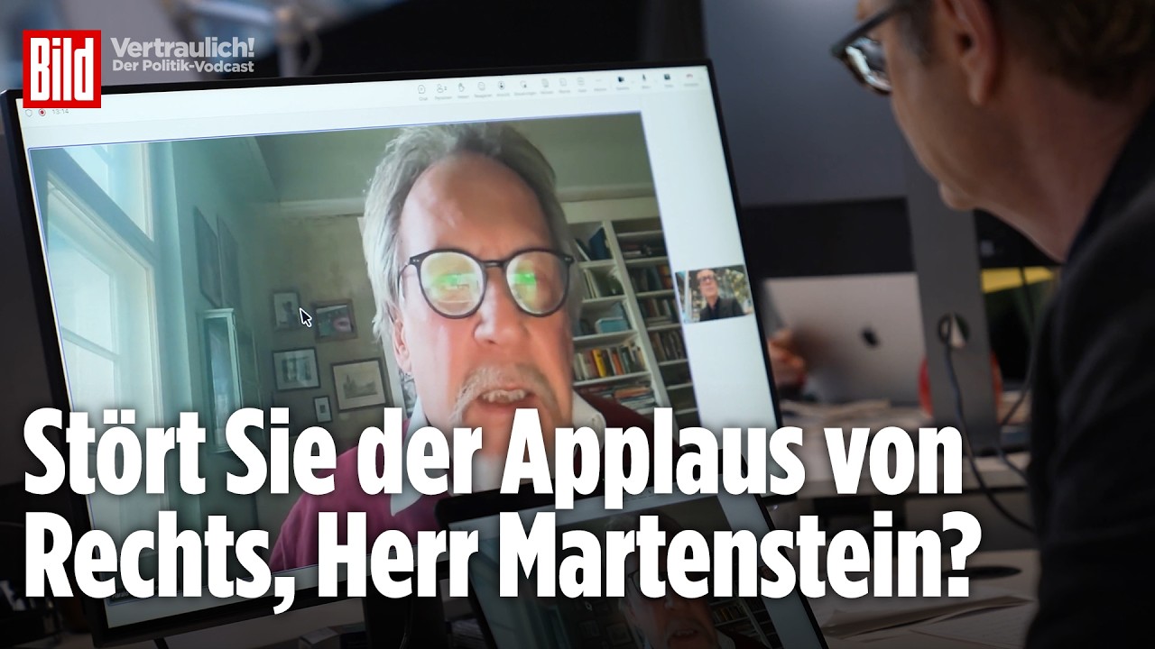JETZT SPRICHT HARALD MARTENSTEIN über die Reaktionen: Rede zum AfD-Verbot geht viral | Vertraulich