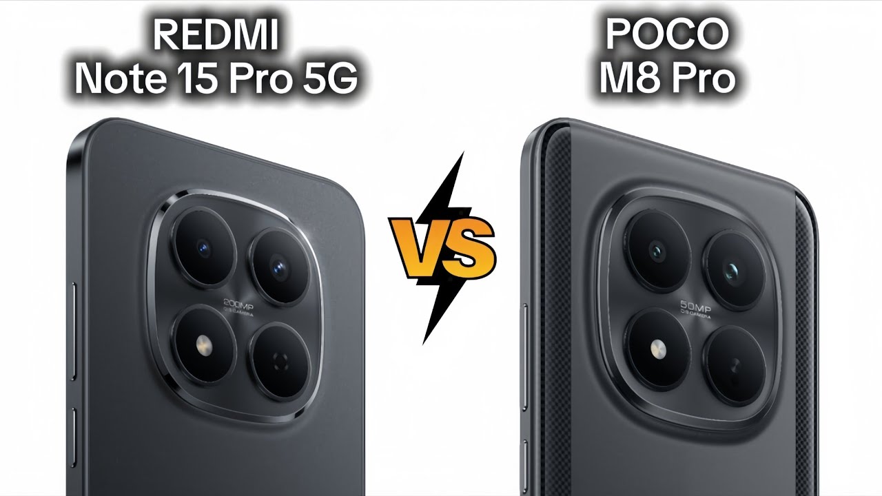 REDMI Note 15 Pro 5G vs POCO M8 Pro | Which one for you ?