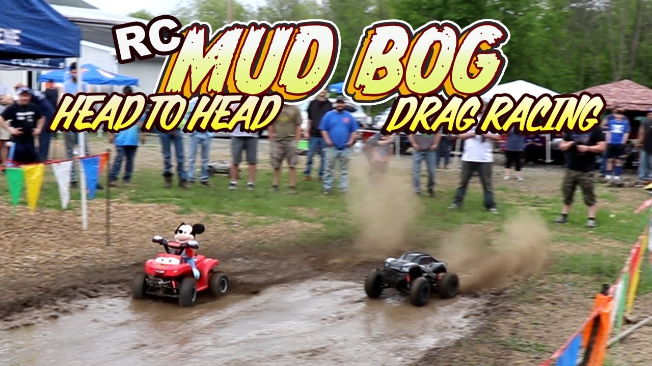 RC DRAG RACING - Mickey you're so fine - Mud Bog