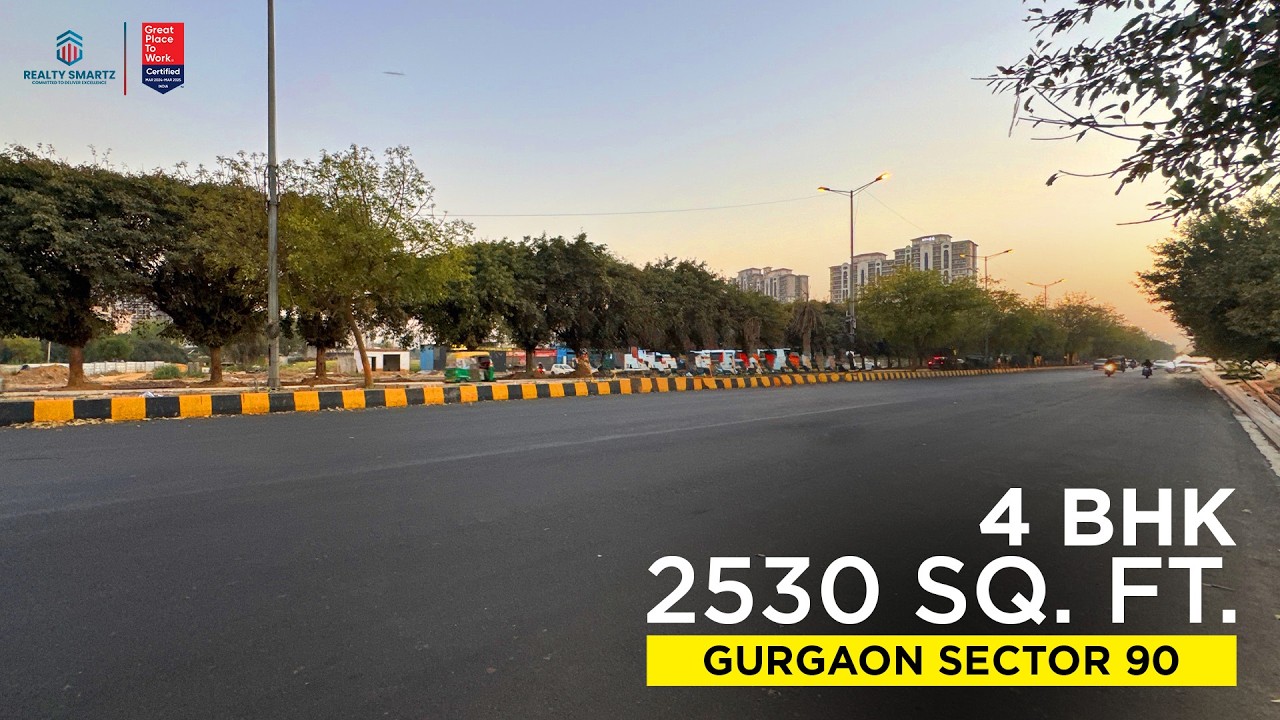 SS Camasa Gurgaon 4 BHK | 2530 Sq Ft Luxury Flat | Book with Just 5% | ₹3.61 Cr | Realty Smartz 087