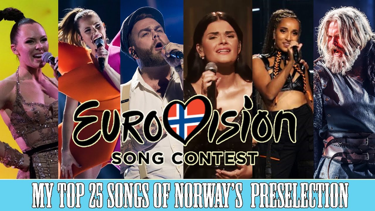 Eurovision 2020 - My Top 25 Norway Melodi Grand Prix Songs