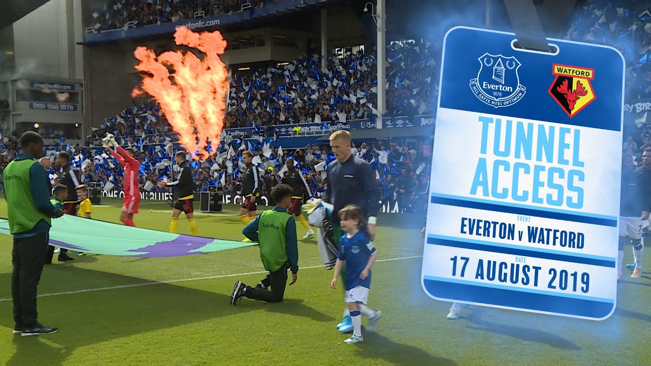GOOSEBUMPS AT GOODISON! | TUNNEL ACCESS: EVERTON V WATFORD