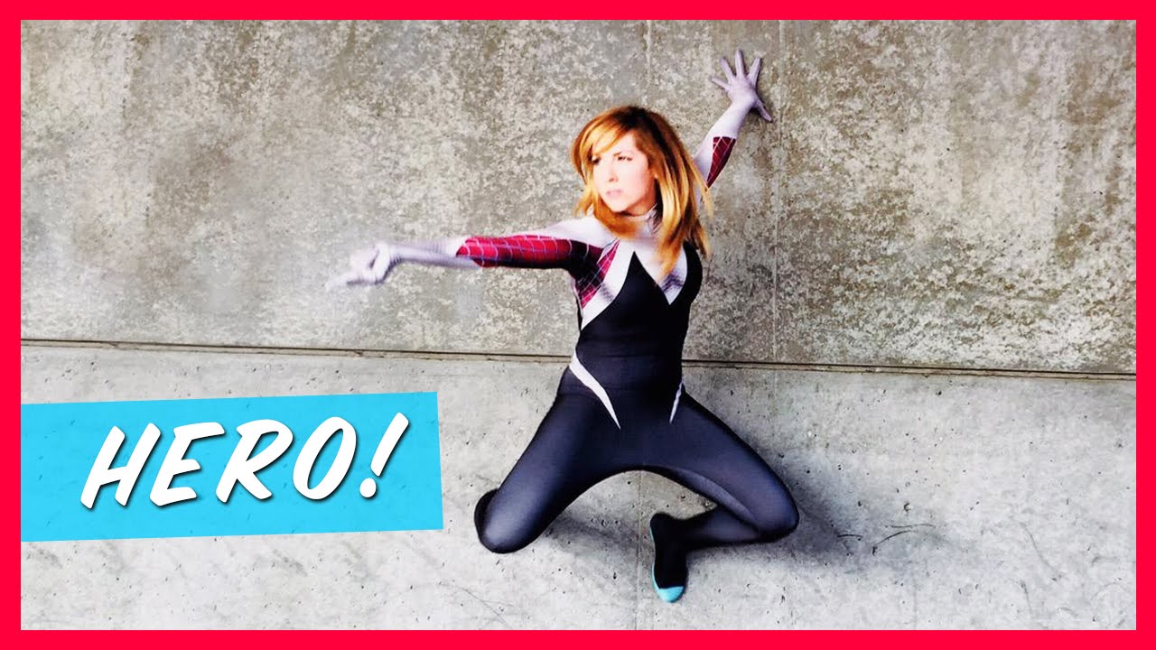 SPIDER-GWEN!  Anime Expo Day 1