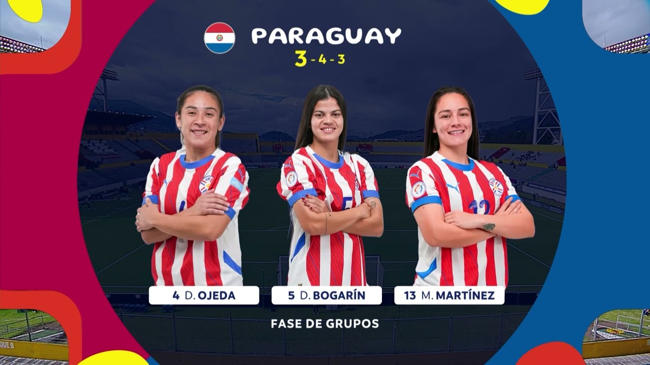 Copa América Femenina 2025 | Broadcast Graphics