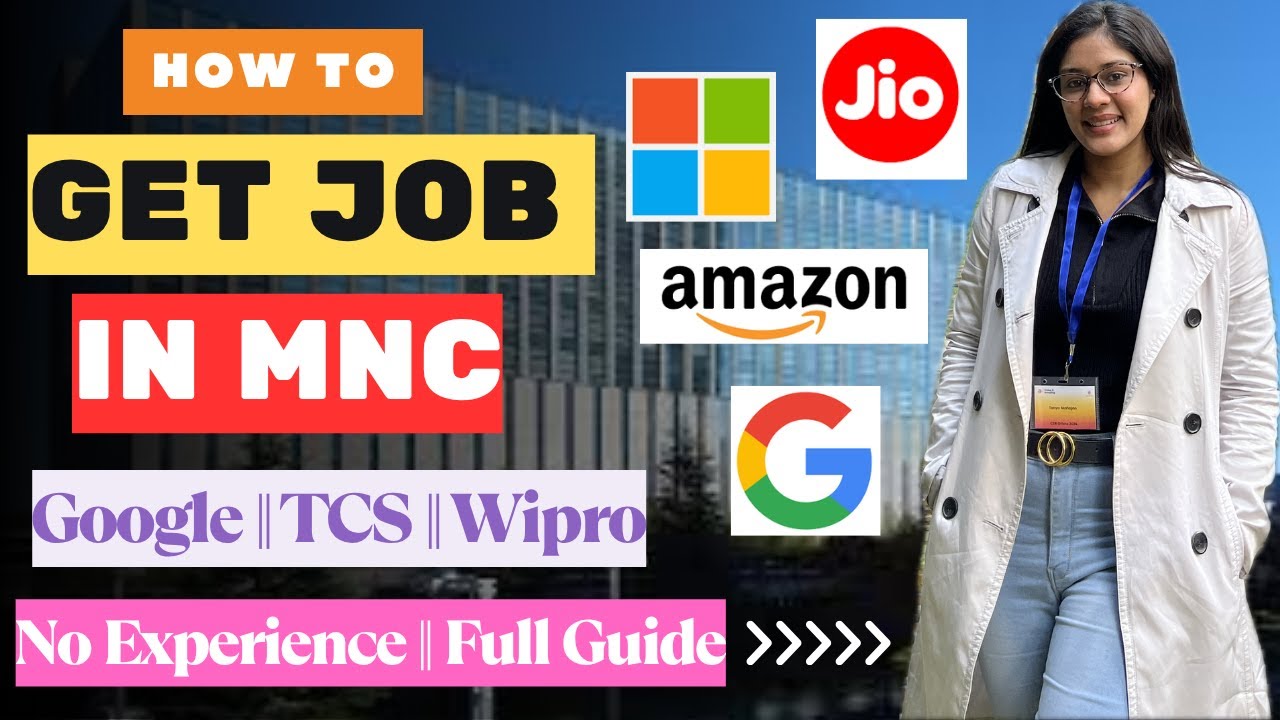 How to get a job in MNC in 2025 || 12th Pass || Graduate || Experienced || Get Job in Tech ||