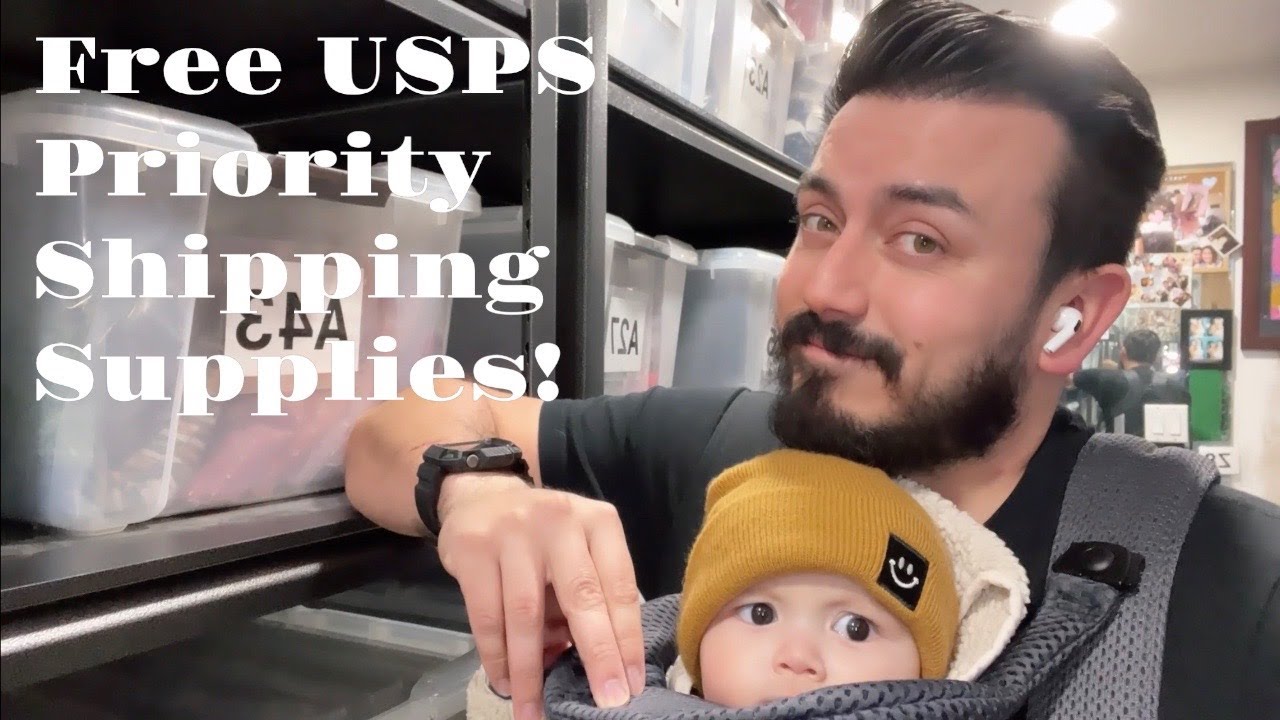 Using Free USPS Priority Shipping Supplies In Your #reselling Business