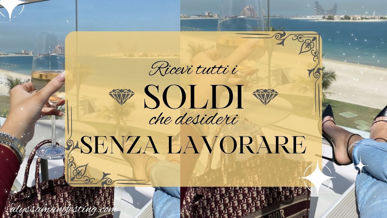 Da oggi avrai i SOLDI che vuoi SENZA LAVORARE! 😍💸 ***SUBLIMINALE***