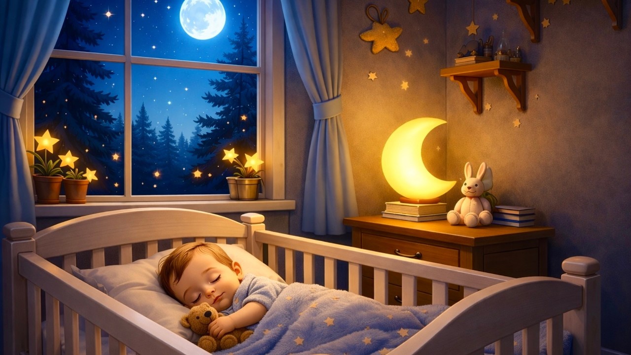 MY LİTTLE BABY🌙 Baby Lullaby for Sleep 🌙 3 Hours White Noise & Calming Music | Bebek Uyku Müziği