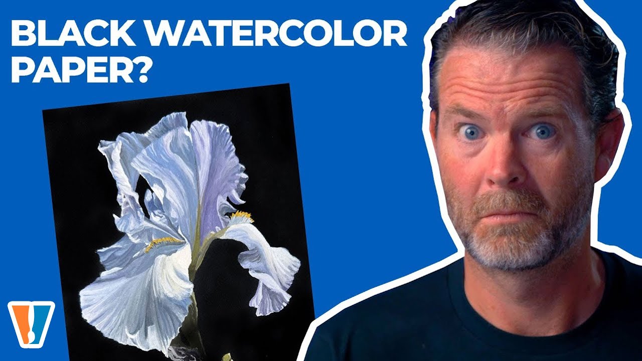 How to Paint on Black Watercolor Paper
