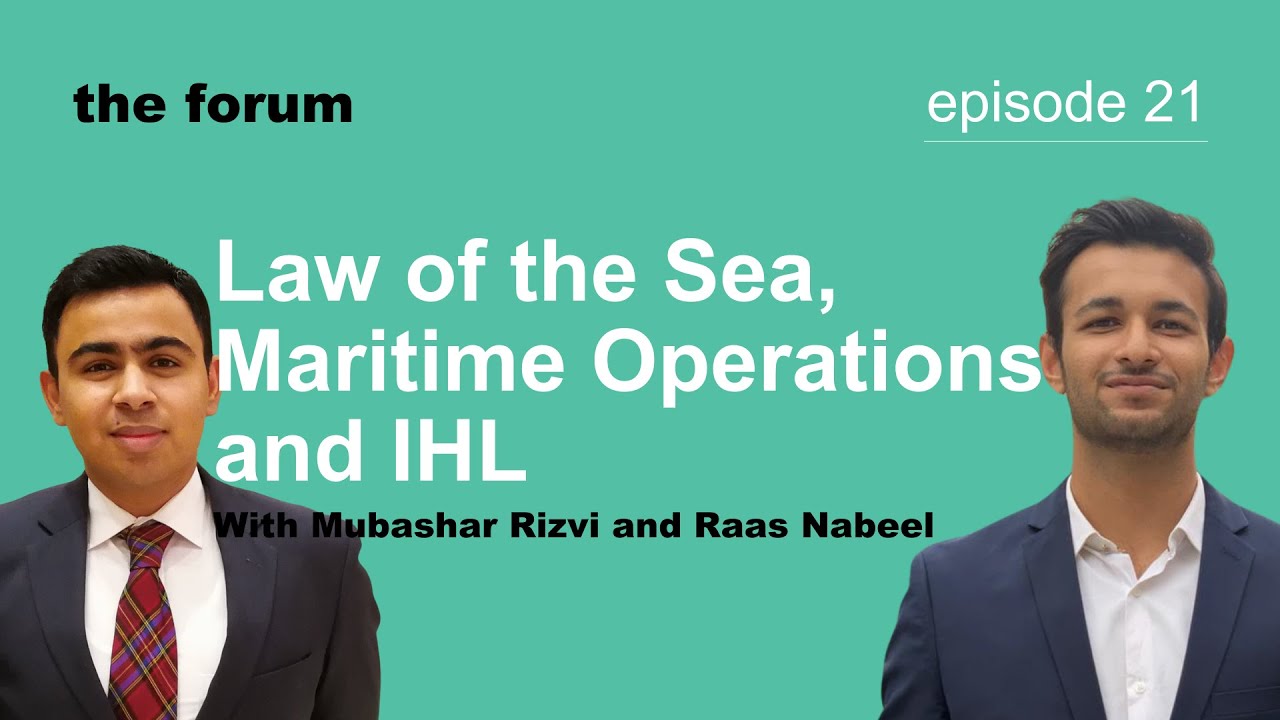 Law of the Sea, Maritime Operations and IHL