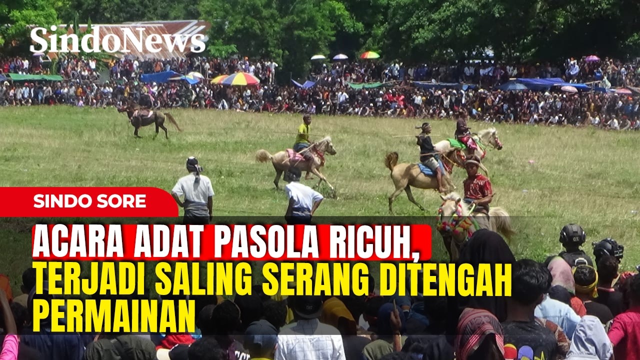 Ricuh Ritual Adat Pasola, Sumba Barat. NTT  | Sindo Sore | 12/02