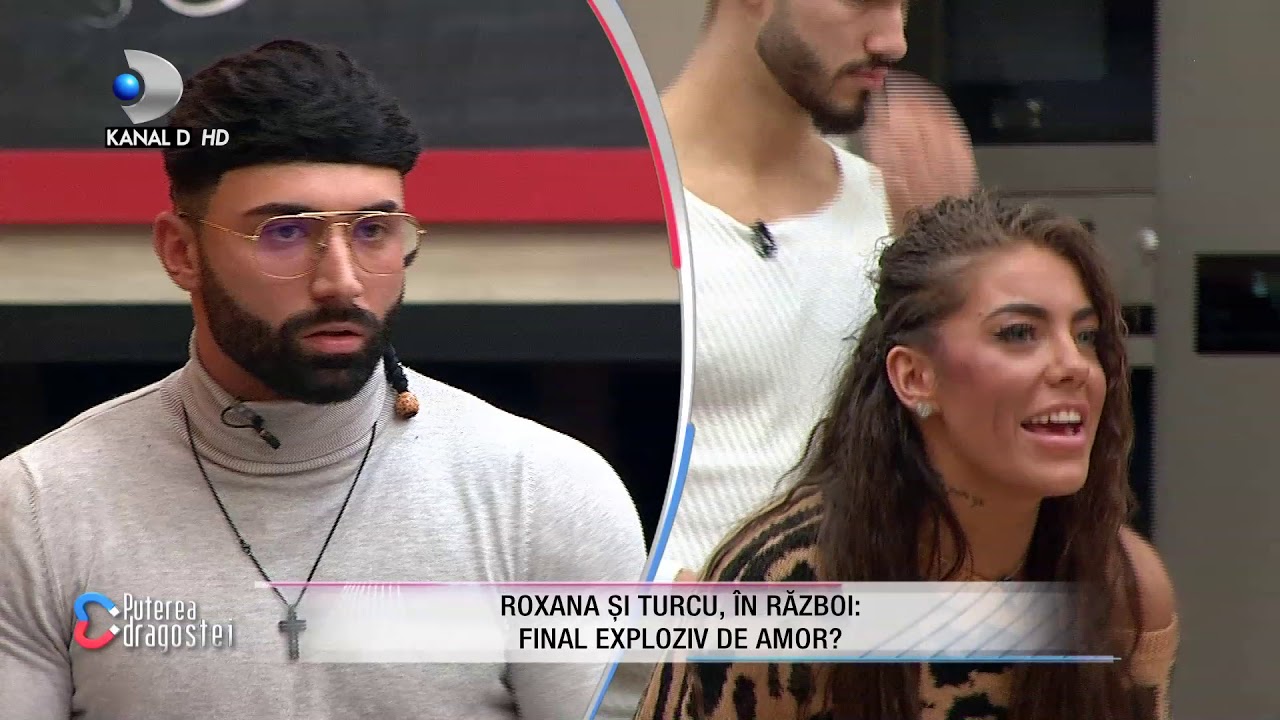 Roxana si Turcu, in razboi: Final exploziv de amor? Turcu a ramas cu buza umflata!