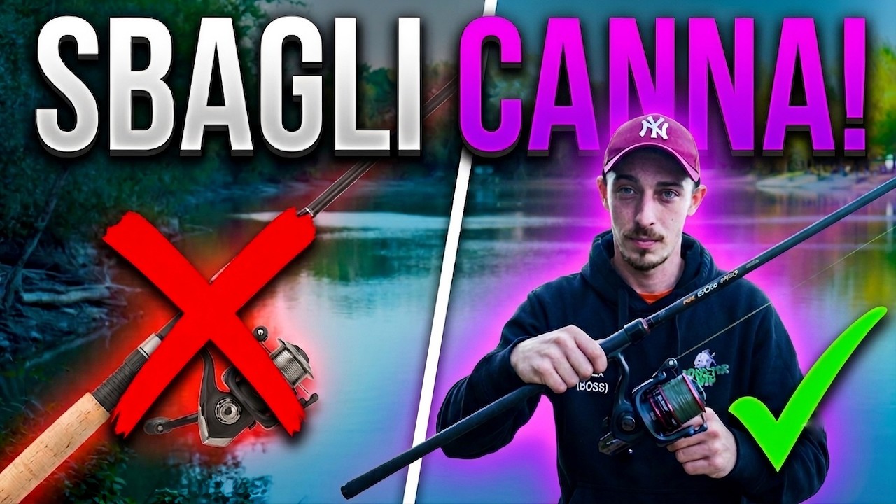 Tutti parlano di CARPFISHING... ma SBAGLIANO CANNA! 🎯