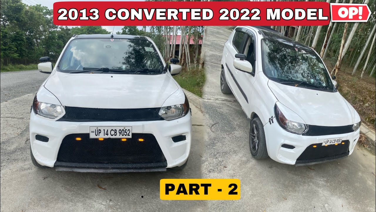 “FINALLY” INSTALLED LATEST 2022 BUMPER IN ALTO 2013 MODEL ♥️