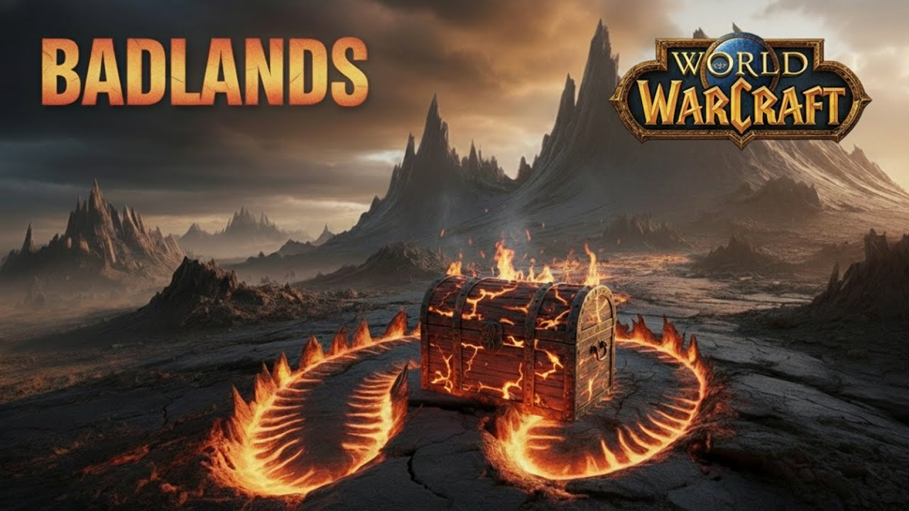 I Found Secret Treasure Chest In WoW Badlands!