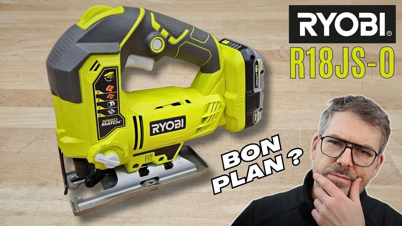 Scie sauteuse Ryobi R18JS-0 : TEST / AVIS