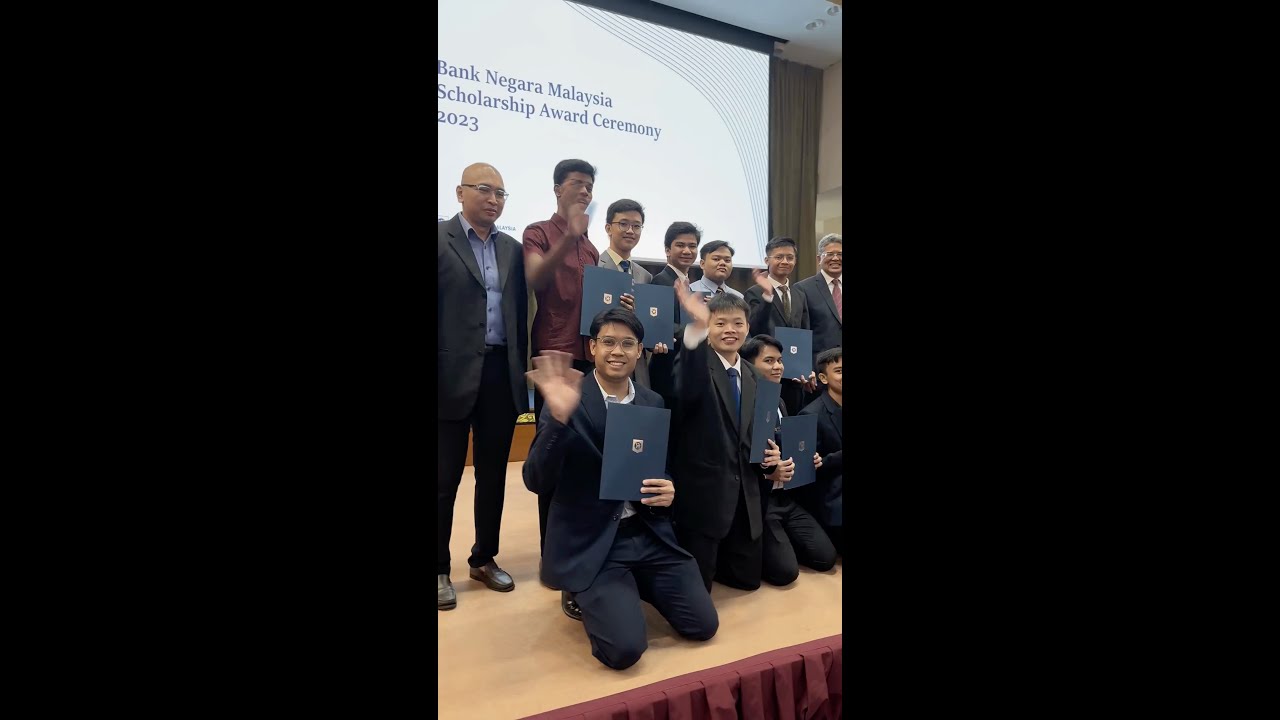 Bank Negara Malaysia Scholarship Award Ceremony 2023