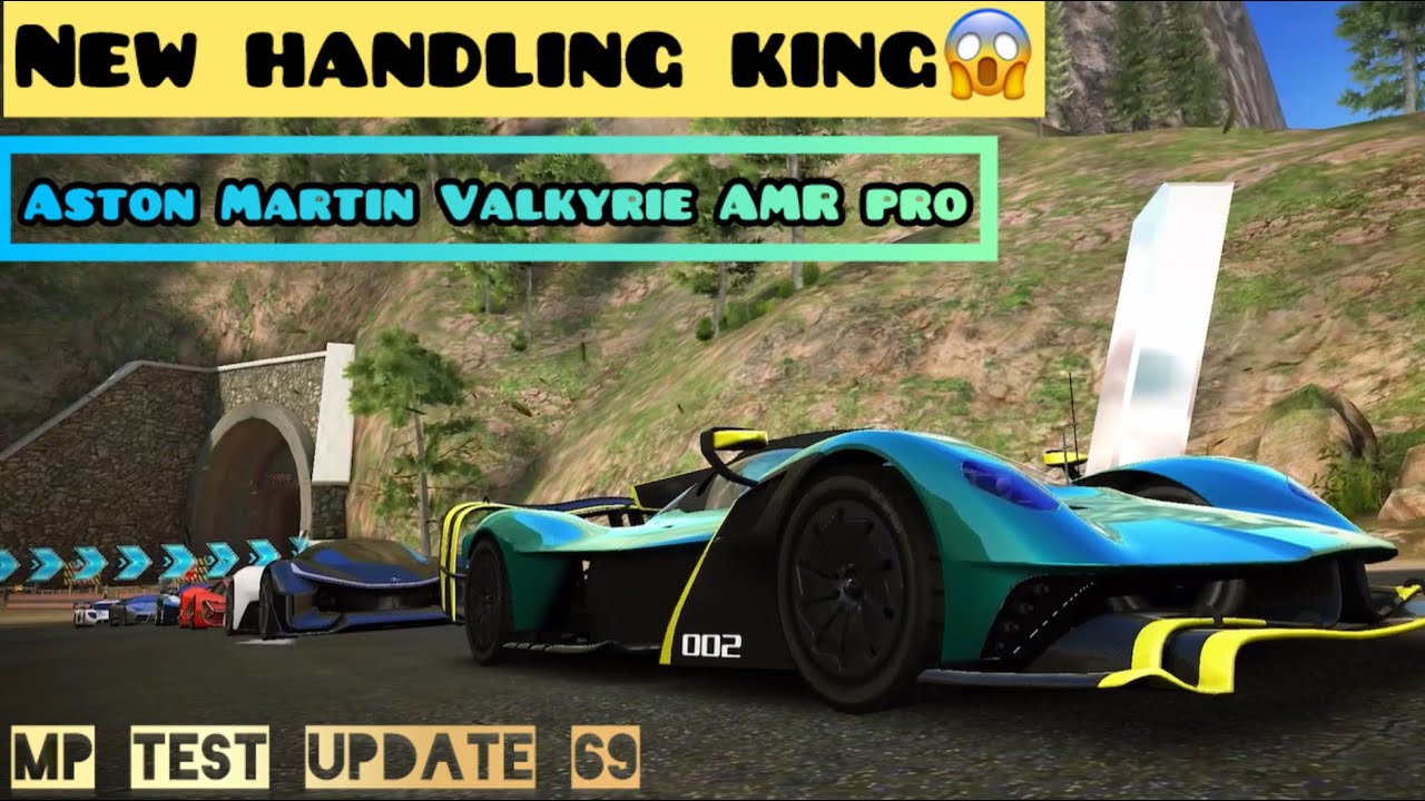 Asphalt 8 | New handling king😨. Aston Martin Valkyrie AMR pro mp test. Update 69