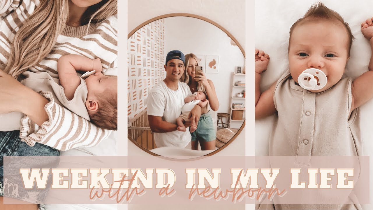 weekend in my life with a newborn! | ftm + ditl