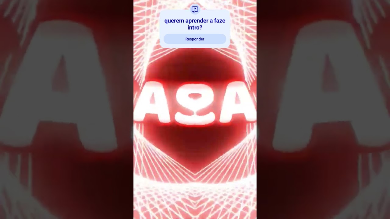 querem aprender a fazer o intro