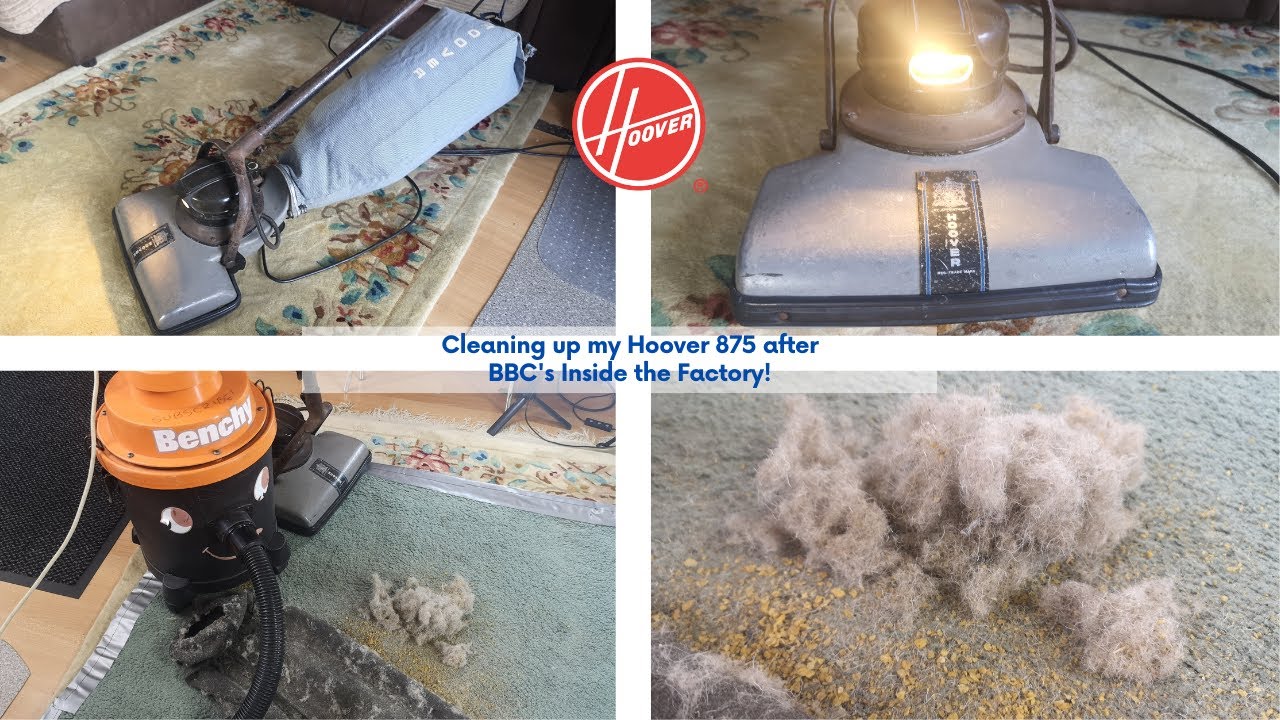 BBC Inside the Factory - Cleanup of the Hoover 875 Ruth Goodman used!