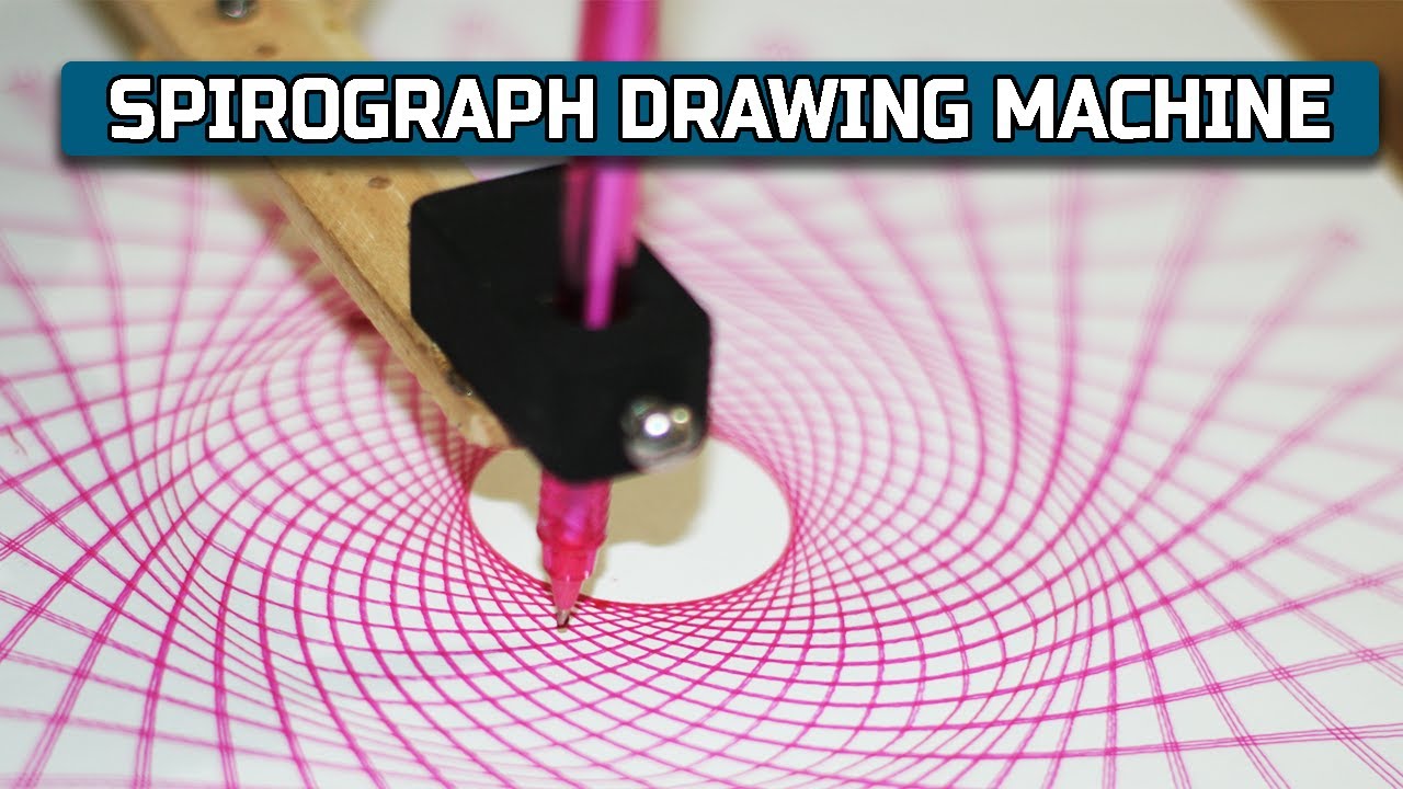 DIY Arduino based spirograph drawing machine
