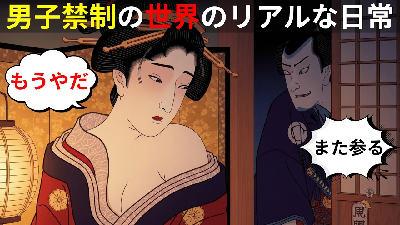 大奥の闇――男子禁制の城内で奥女中は将軍のために何を強いられたのか？知られざる役割と支配の裏側【江戸闇語り】