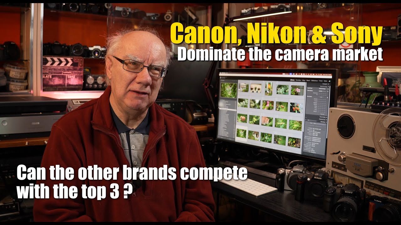 Canon, Sony и Nikon доминируют на рынке фототехники, смогут ли другие компании составить им конку...