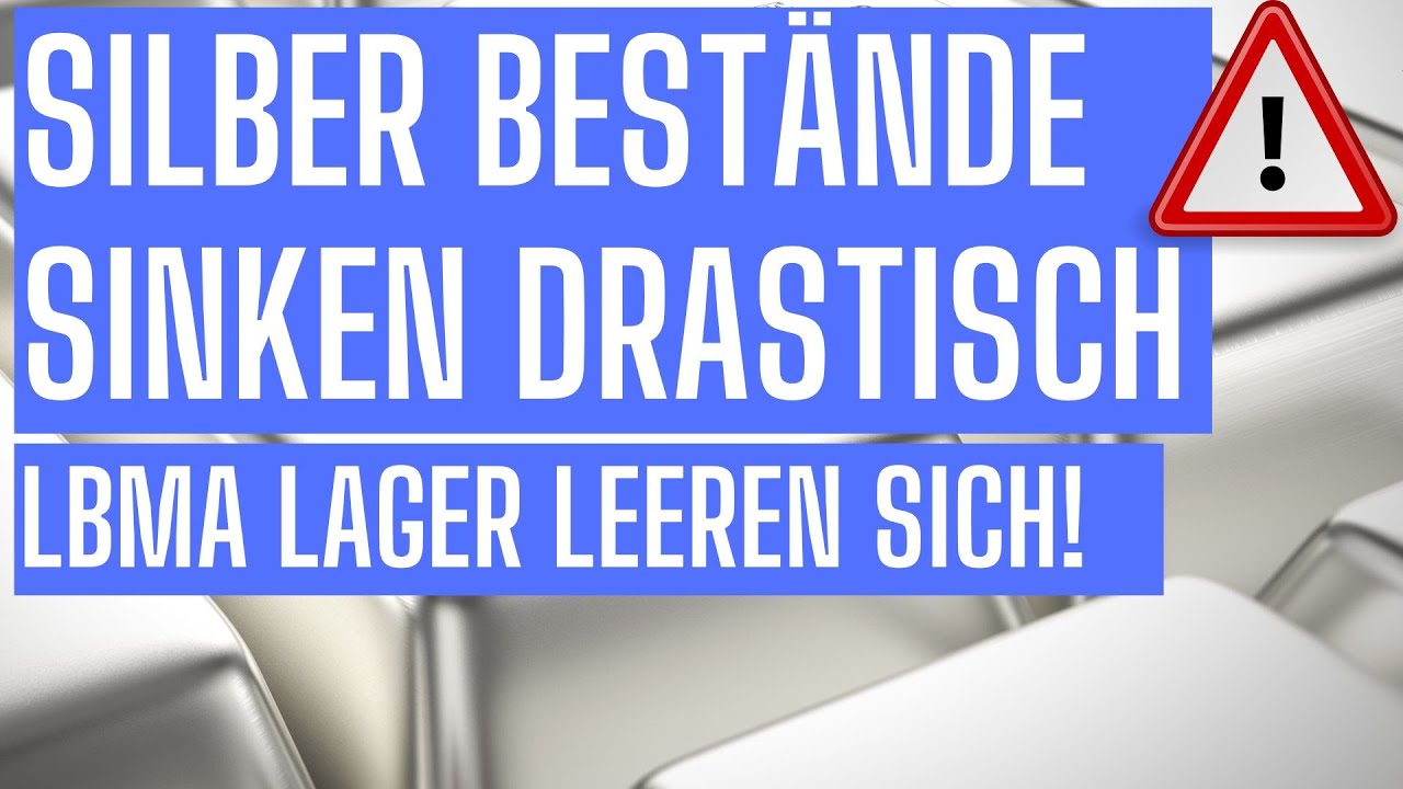 Was bedeutet der Lagerabbau im Silber und welche Rolle spielt Russland dabei?