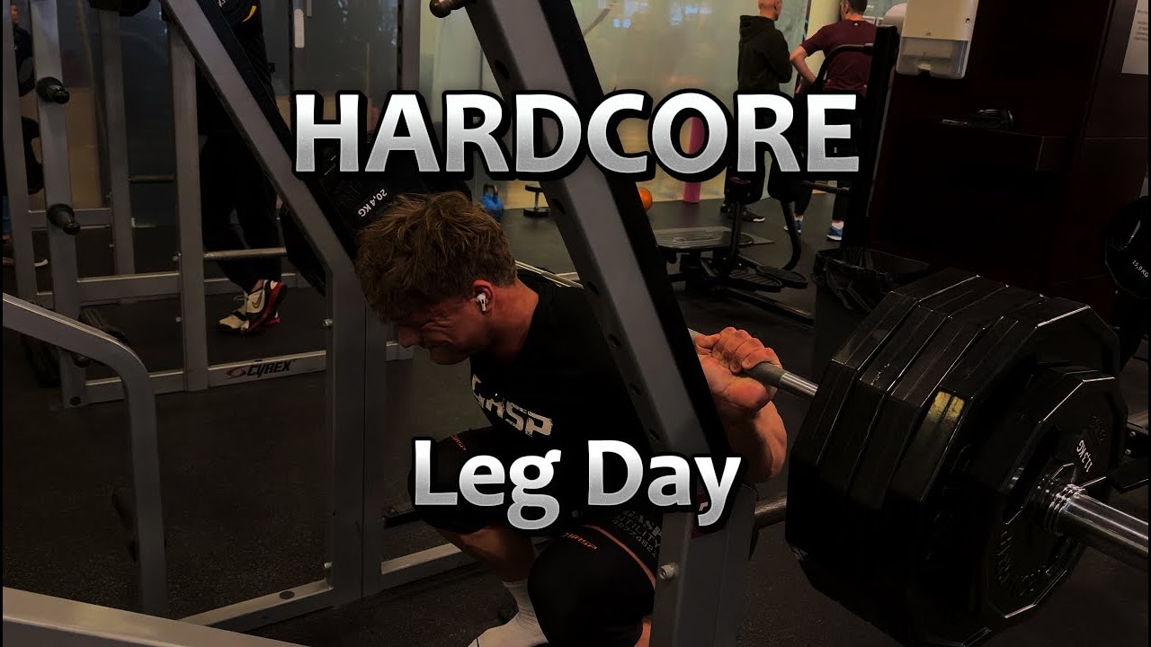 Road to IFBB pro - Leg Day!