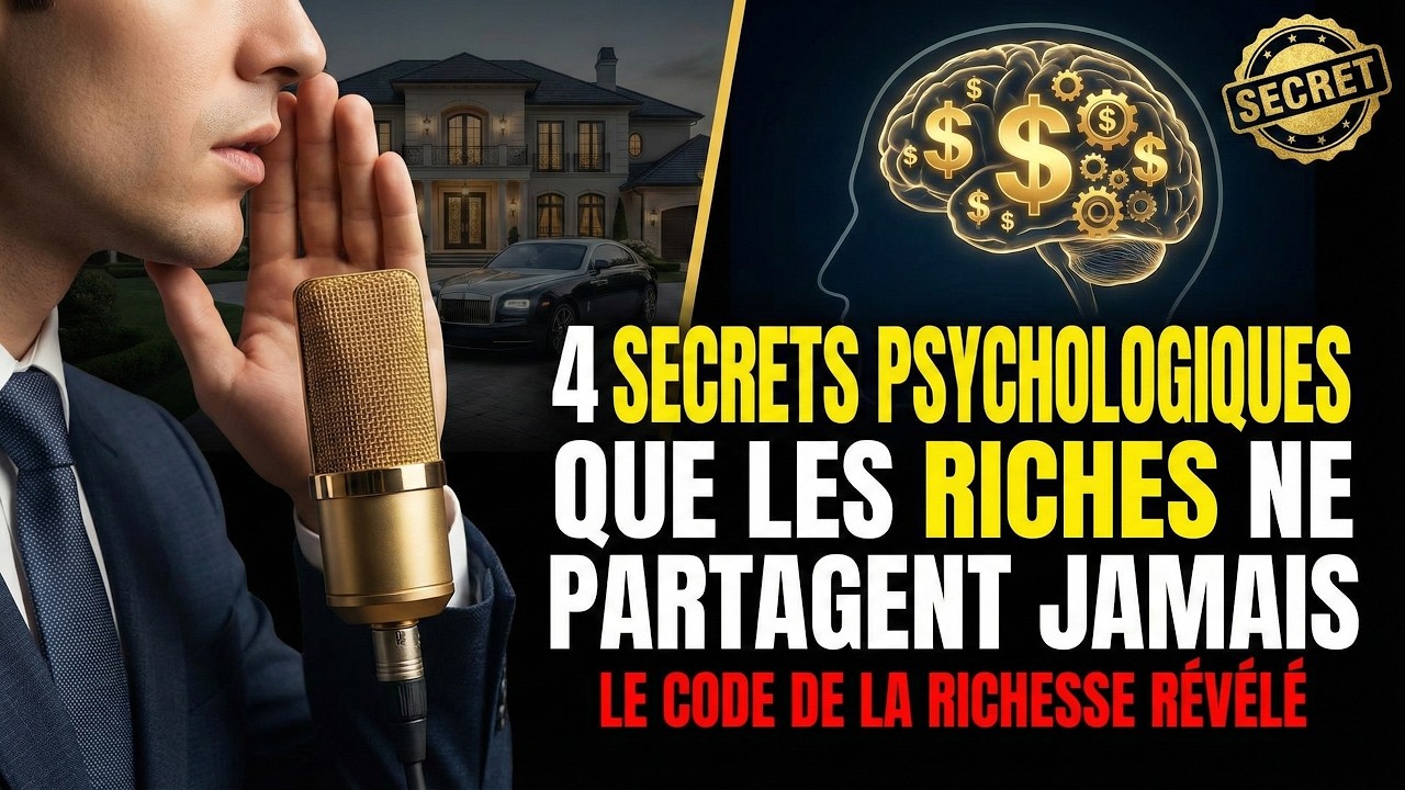 La Psychologie de l'Argent : 4 Secrets Que Les Riches Cachent
