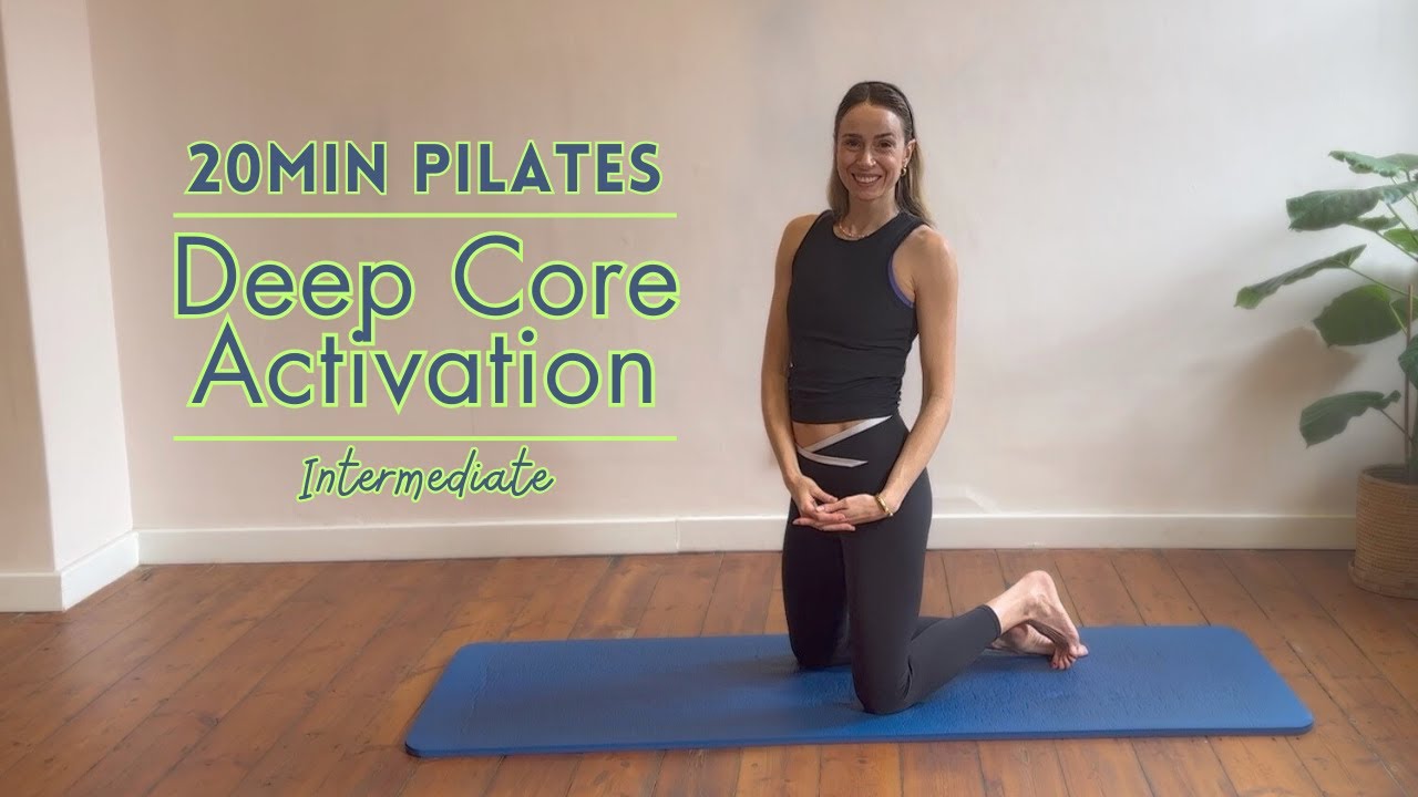 20-Minute Intermediate Pilates | Deep Core Activation with a Soft Ball