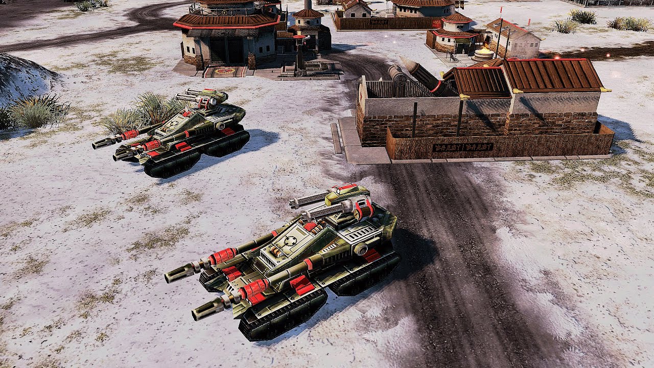 China vs USA - Command & Conquer Generals Evolution 0.33