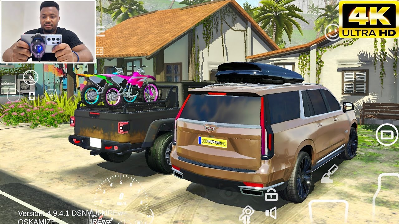 Car Parking Multiplayer - Cadillac Escalade & Jeep Gladiator Convoy 