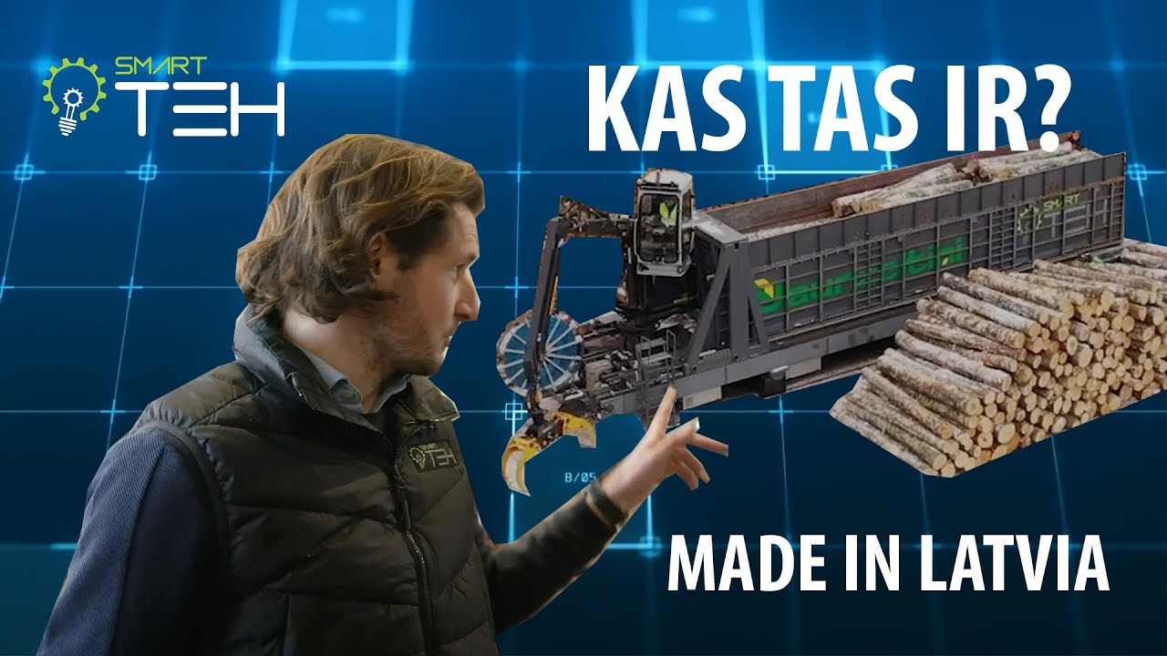 Smartteh Latvijā būvētas kraušanas iekārtas.