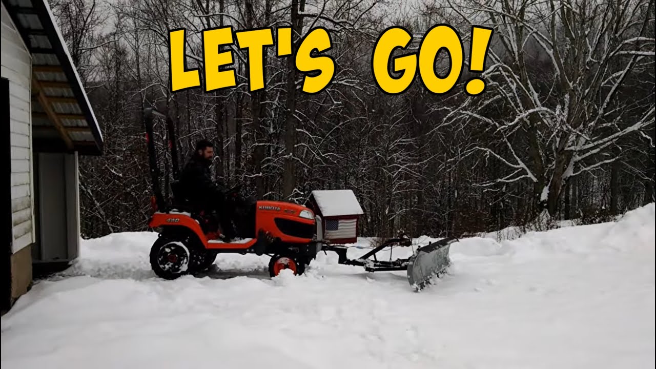 This DK2 Snow Blow Is a Beast!