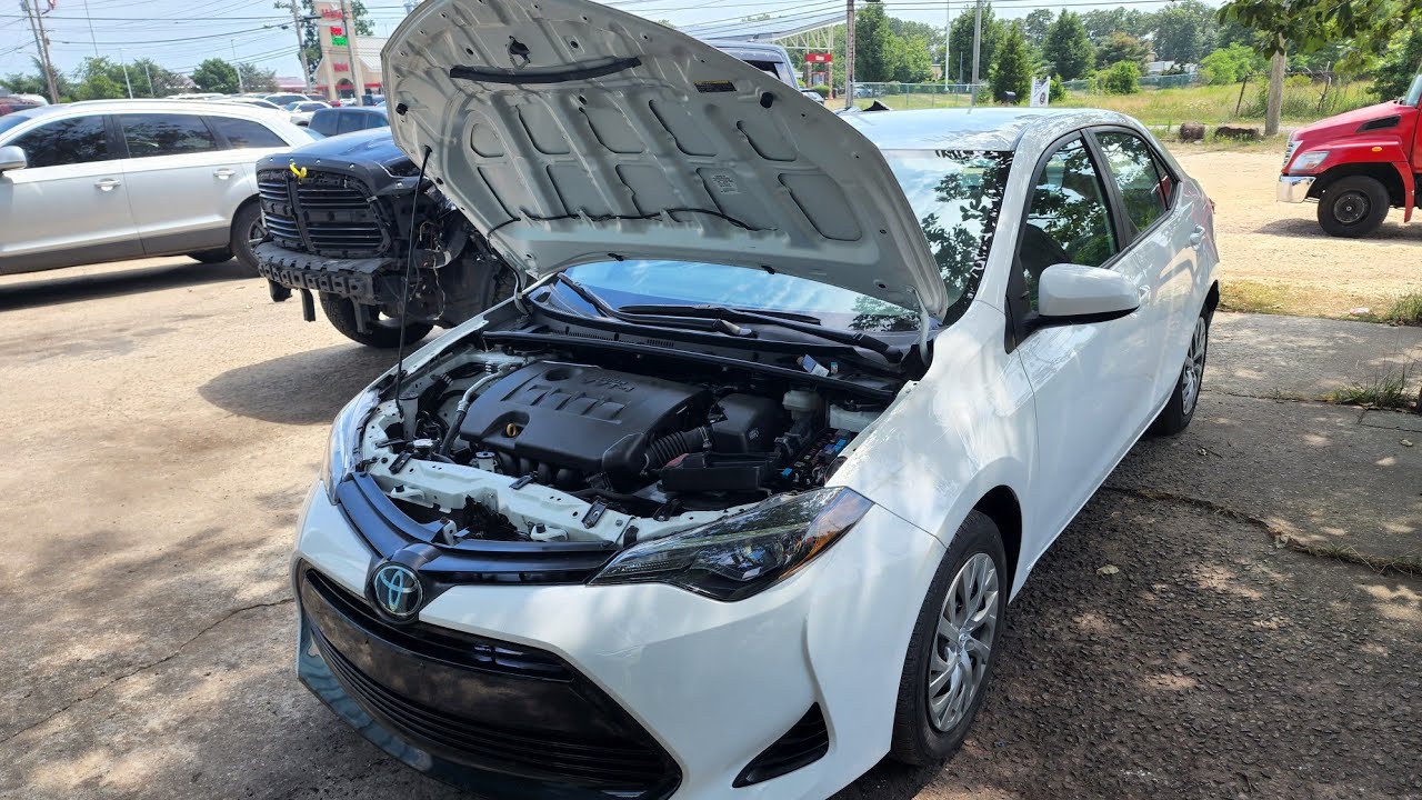 2019 Toyota Corola 1.8 localización del relevador del aire acondicionado
