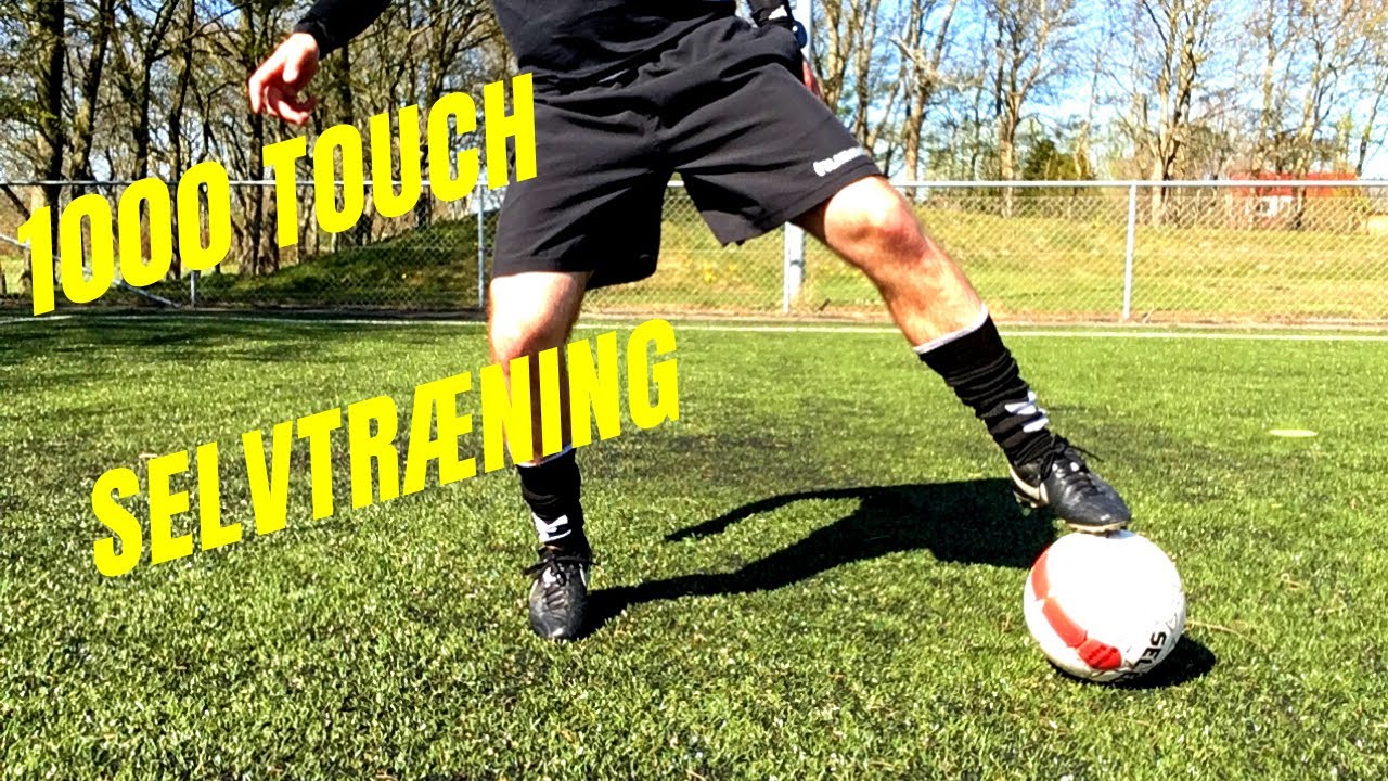 1000 TOUCH PÅ BOLDEN I Ball mastery I Soccer drills I Ball control I Bedre boldkontrol I NH Fodbold