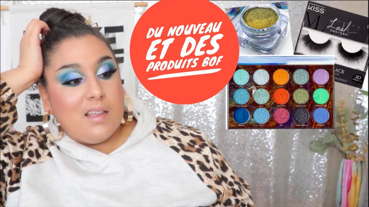 Nouveautés makeup (Nomad cosmetics, Kiss lashes, Glam vice ) | GRWM